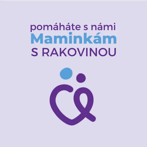 Podporujeme Maminy s rakovinou – nákupem přispíváte na pomoc maminkám s onkologickým onemocněním.